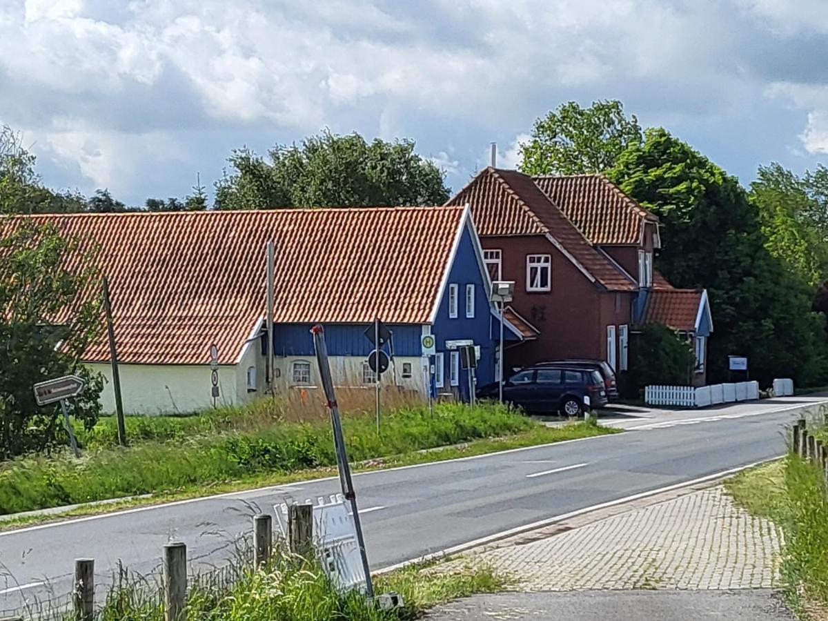 Appartamento Urlaub Im Blauen Haus Sehestedt  Esterno foto