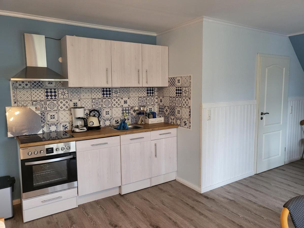 Appartamento Urlaub Im Blauen Haus Sehestedt  Esterno foto