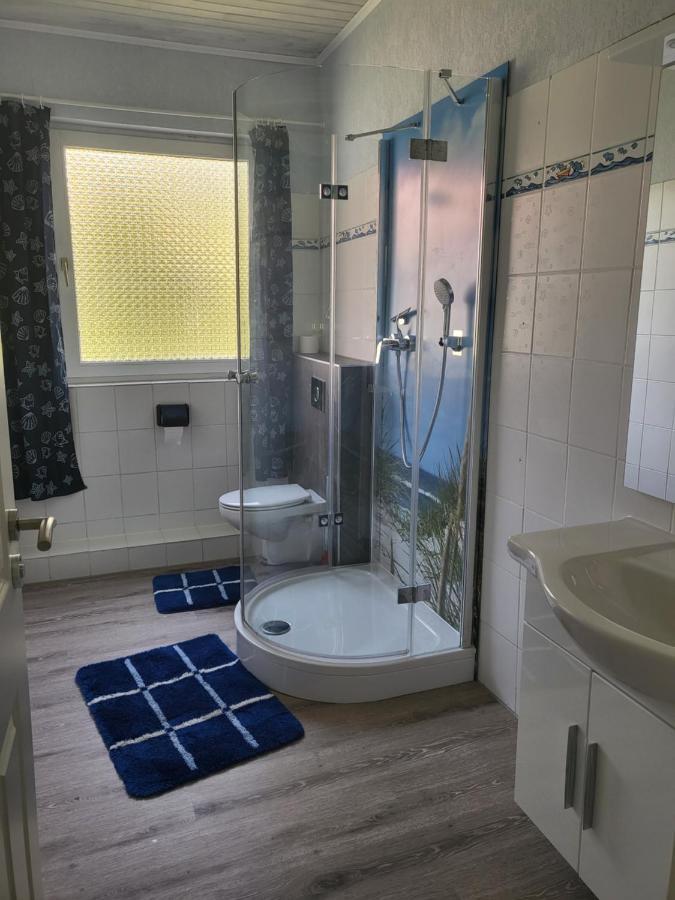 Appartamento Urlaub Im Blauen Haus Sehestedt  Esterno foto